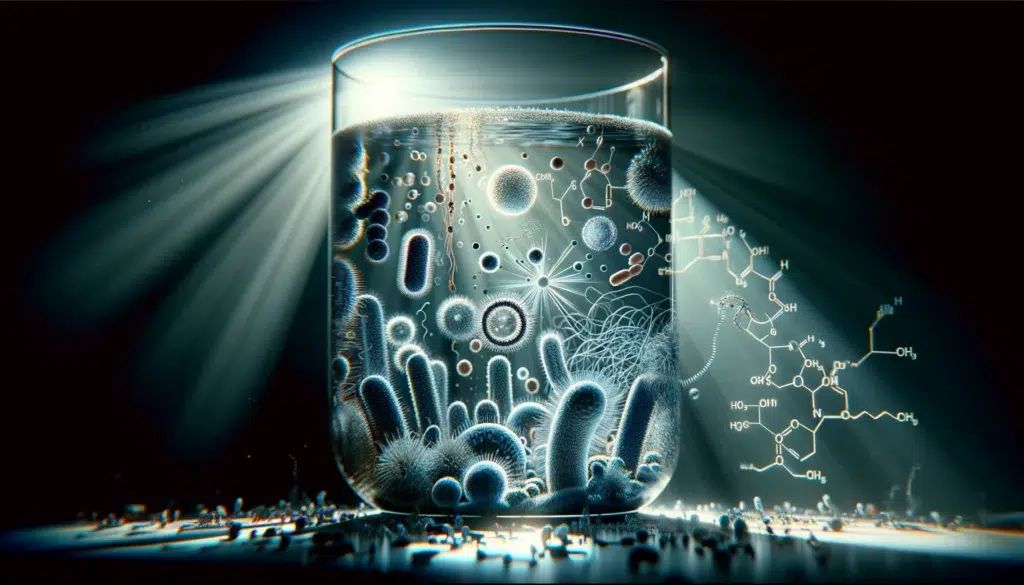 A detailed diagram illustrating the fermentation process, highlighting the production of lactic acid.