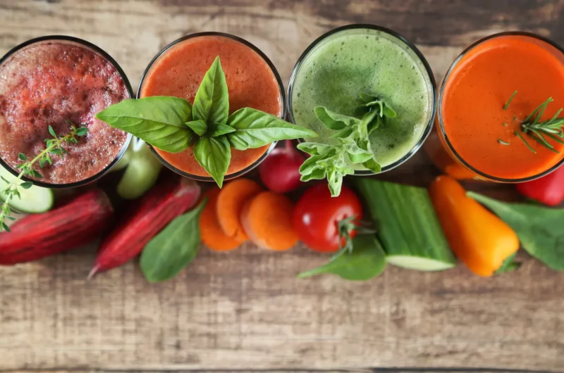 Vegetable Juices and Smoothies